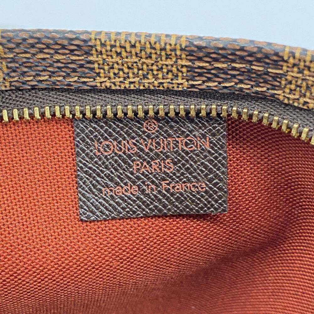 LOUIS VUITTON Brown Damier Pouch - Picture 5 of 10